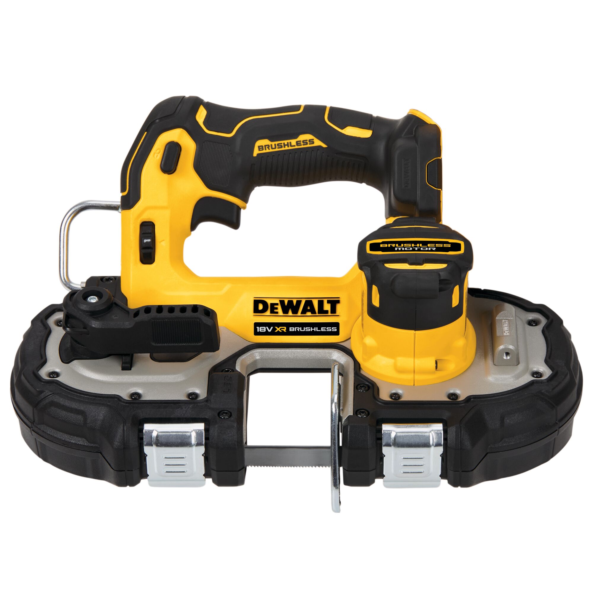 Máy cưa vòng nhỏ gọn dùng pin không chổi than 18V Dewalt DCS377NT-XJ