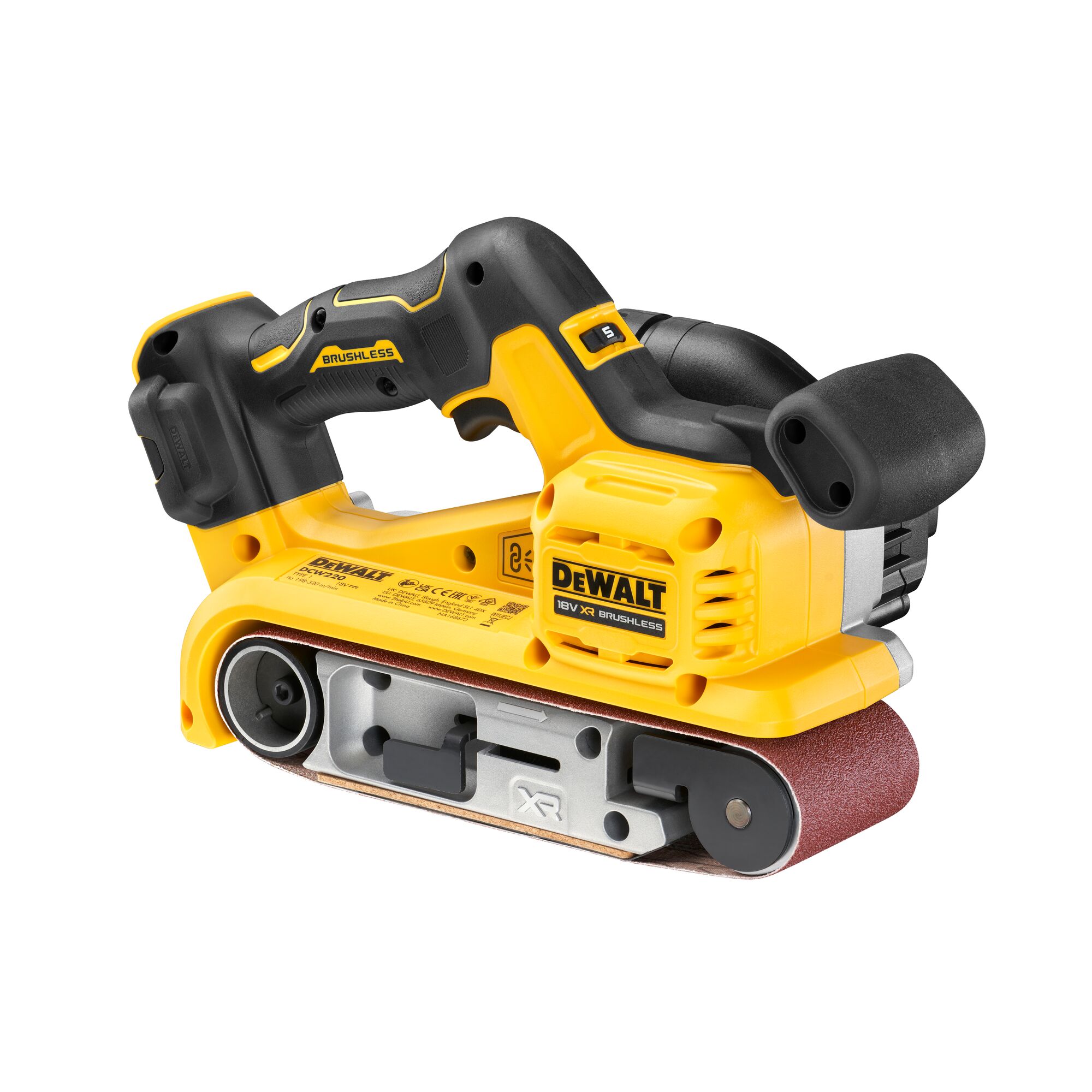 Máy chà nhám băng Dewalt DCW220N-XJ