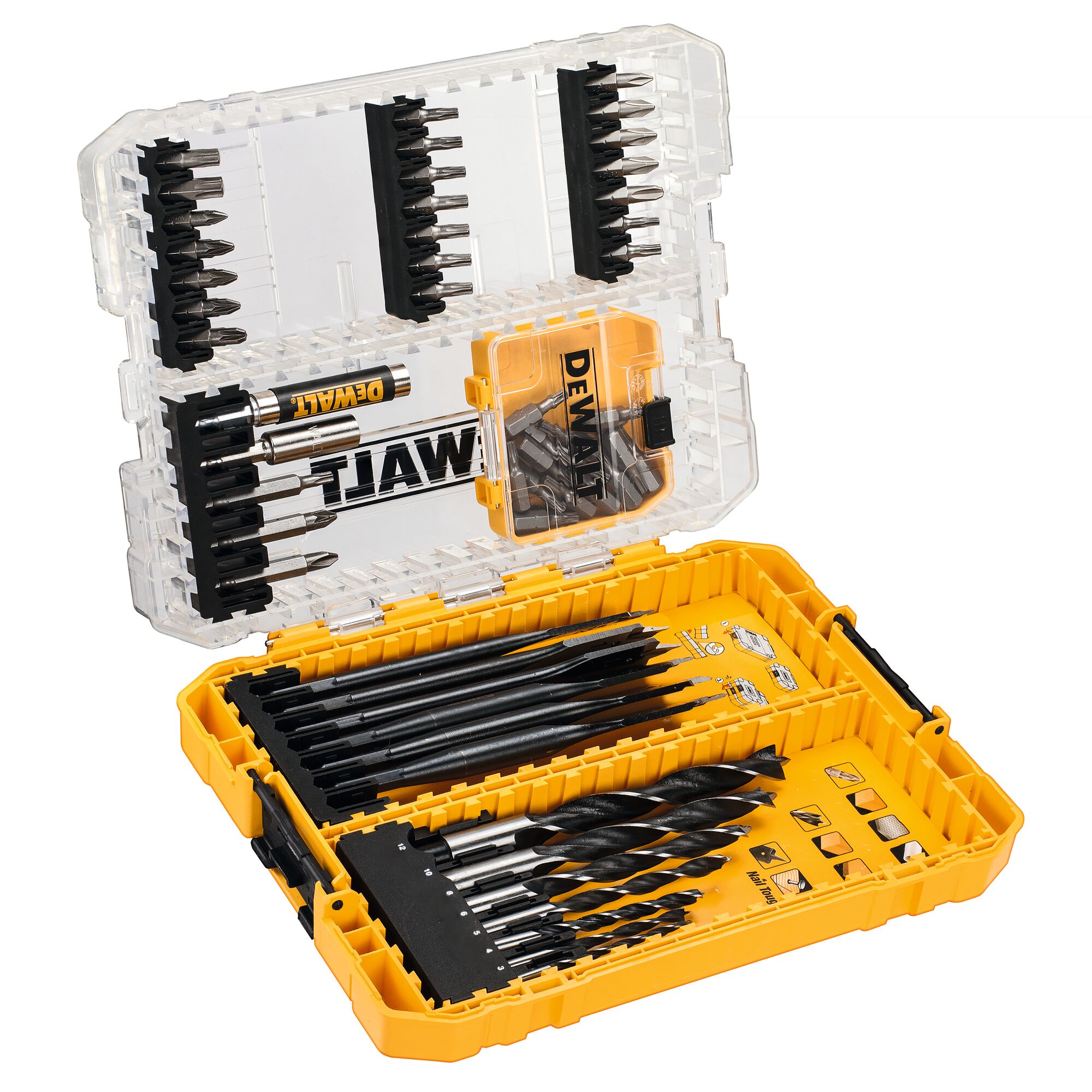 Bộ mũi vặn vít và khoan gỗ Dewalt DT70758-QZ