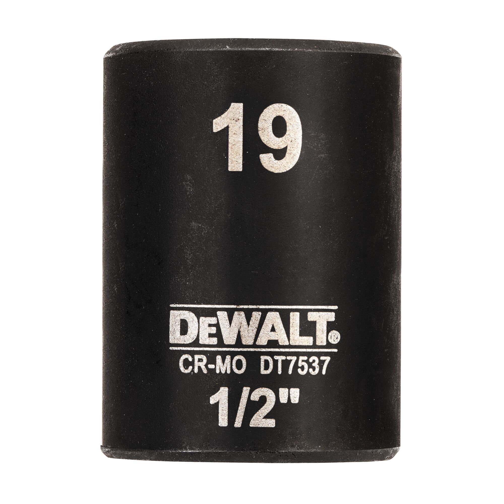 Đầu khẩu ngắn 6 điểm dành cho máy vặn bulong 1/2" 19mm Dewalt DT7537-QZ