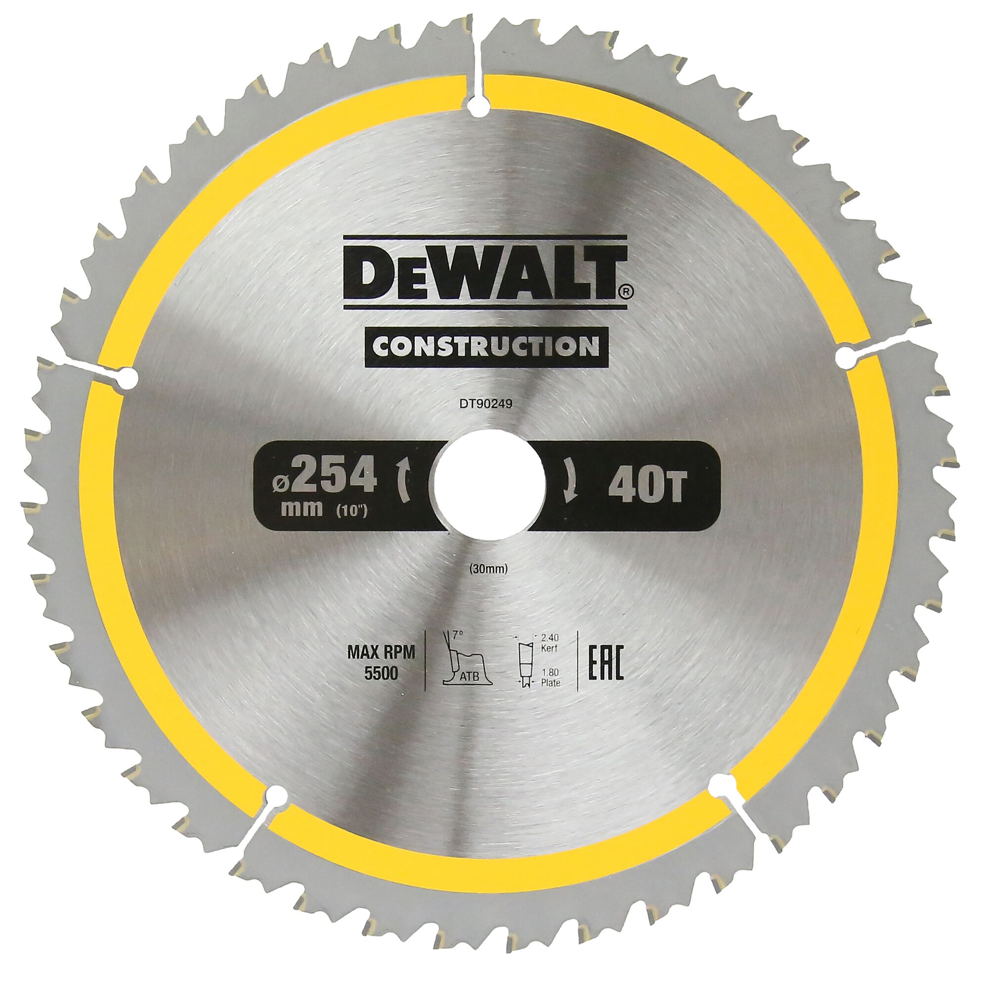 Lưỡi cưa đĩa 254mm x 40T Dewalt DT90249-QZ
