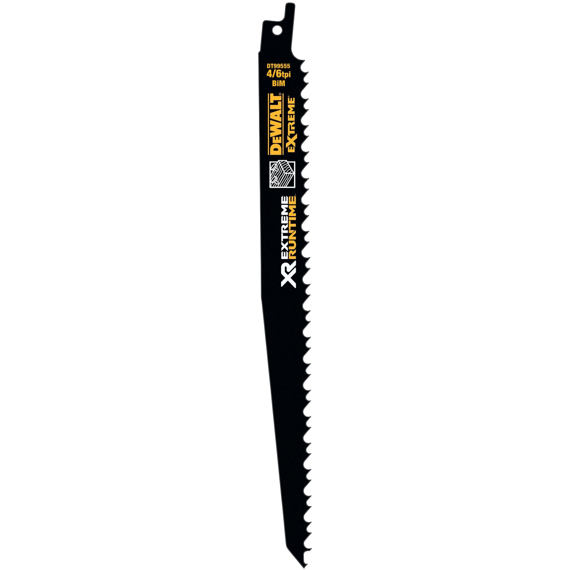 Lưỡi cưa kiếm XR 230mm 4-6TPI Gỗ Dewalt DT99555-QZ