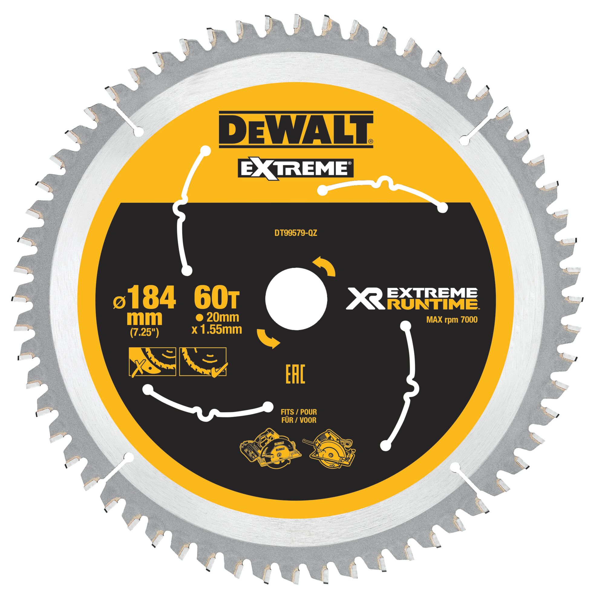 Lưỡi cưa đĩa XR EXTREME Dewalt DT99579-QZ
