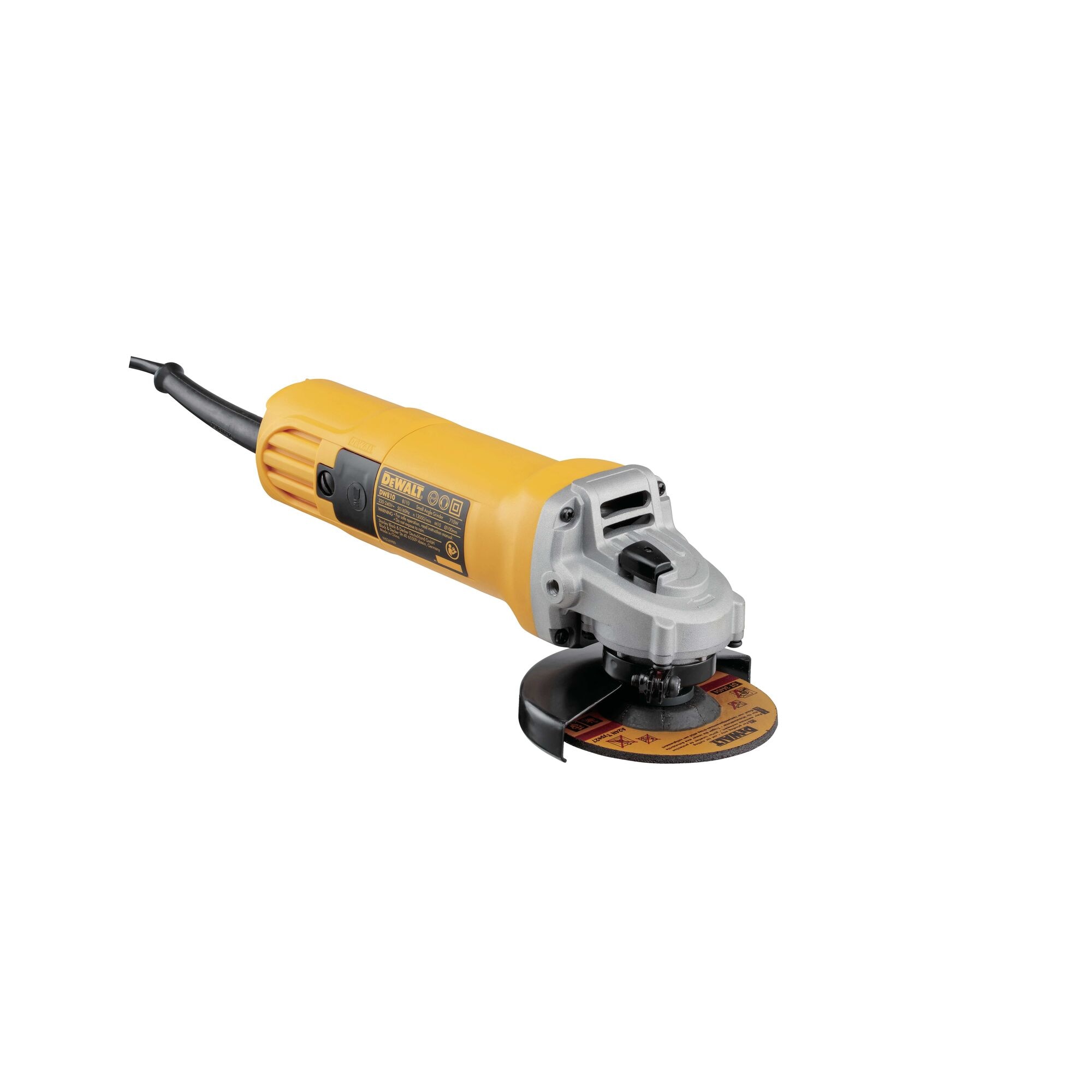 Máy mài góc 4 inch 850W có công tắc bật tắt Dewalt DW801-B1