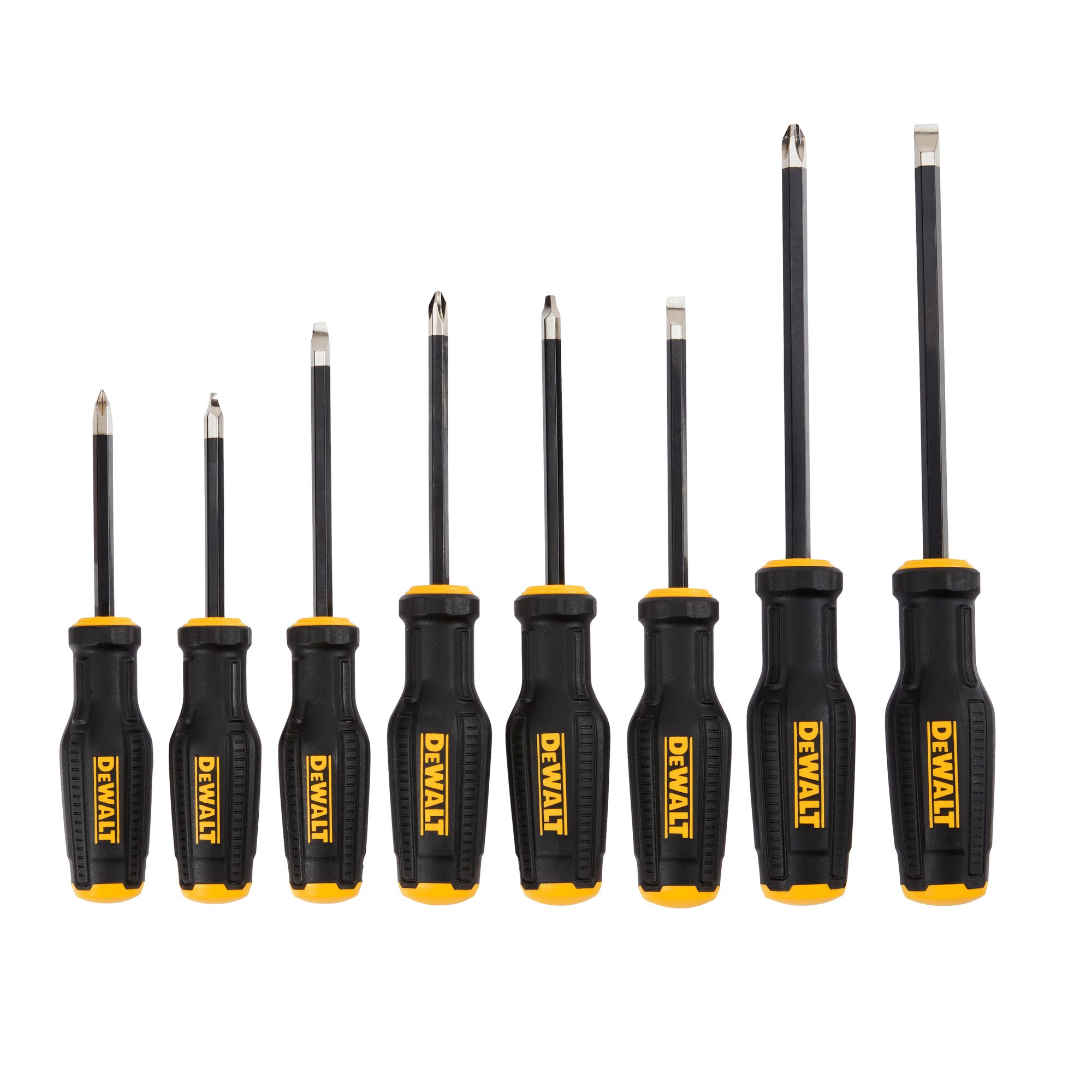 Bộ tuốc nơ vít TOUGHSERIES™ 8 chiếc Dewalt DWHT65102